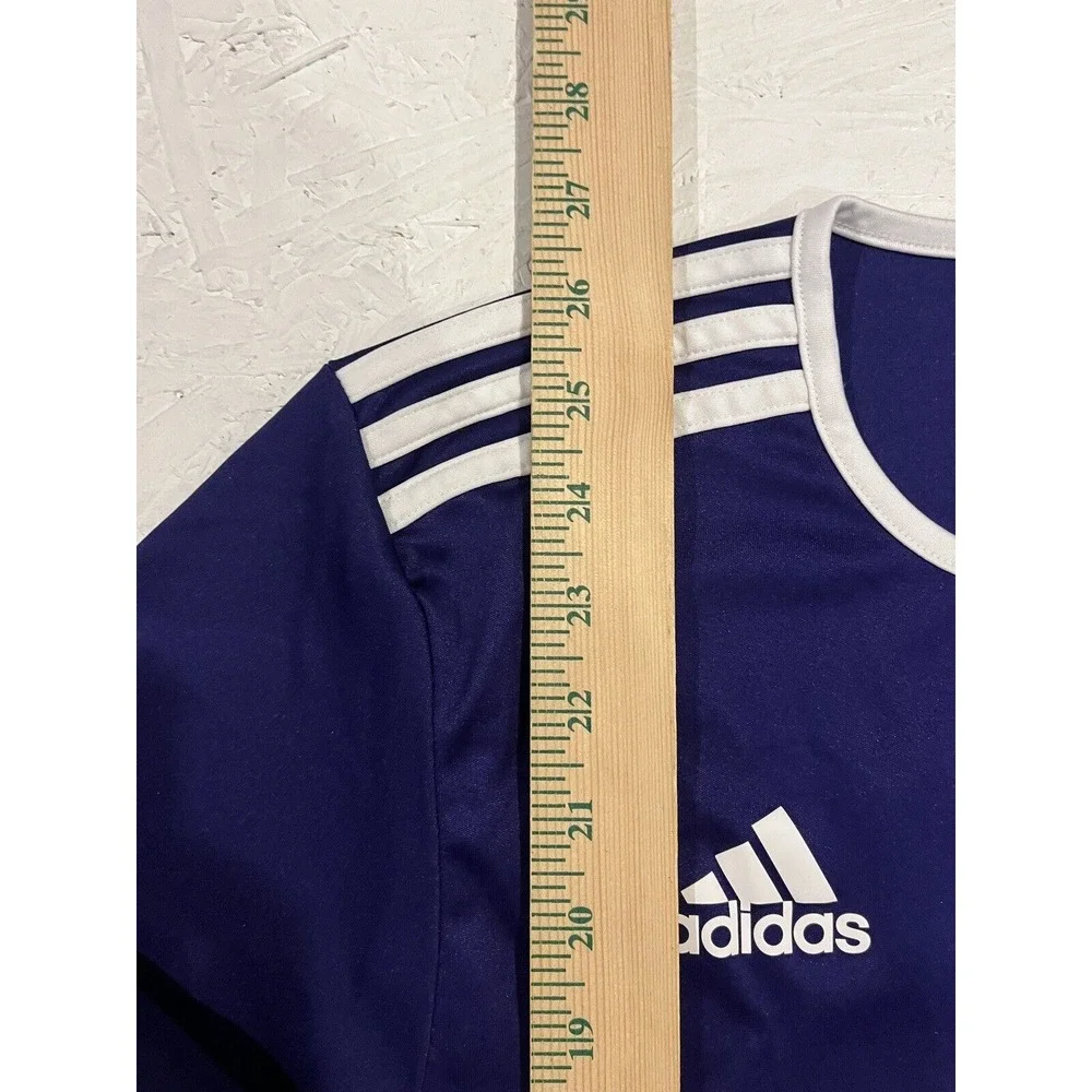 Adidas ClimaLite Soccer Jersey Bethalto FC Purple White Mens Small Athletic‎